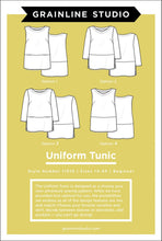 Load image into Gallery viewer, Uniform Tunic - Sewing Pattern - Grainline Studio - Sizes 14-30 - Beginner
