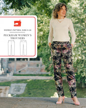 Load image into Gallery viewer, Peckham Trousers Sewing Pattern by Liesl &amp; Co - Sizes 0-20 - Diff 3/4

