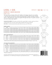 Load image into Gallery viewer, Geneva V-Neck Blouse - Sewing Pattern - Liesl &amp; Co - Sizes 0-20 - Diff 2/4
