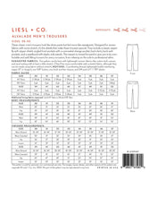Load image into Gallery viewer, Alvalade Mens Trousers - Pattern - Liesl &amp; Co - Sizes 30-37 - Diff 3/4
