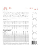 Load image into Gallery viewer, Chai Tee - Sewing Pattern - Liesl &amp; Co - Sizes XS-XXL - Diff 2/4

