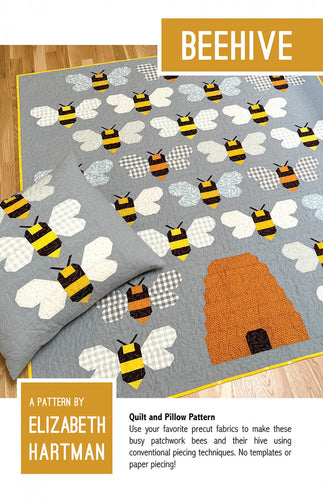 Beehive - Quilt & Pillow Pattern by Elizabeth Hartman