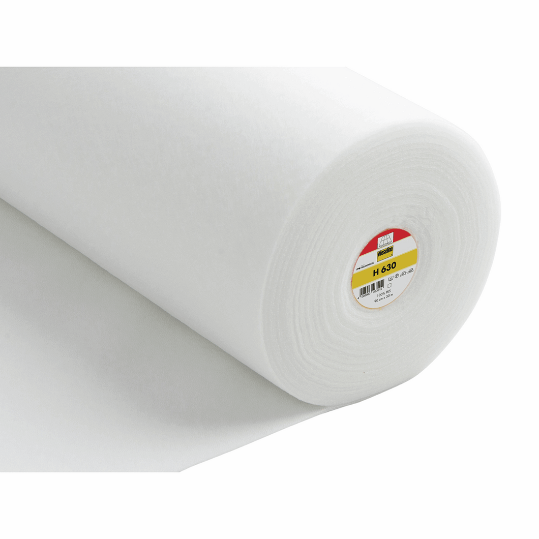 Remnant - H630 - Low Loft Volume Fleece - Iron-On - Vlieseline - 5x92cm (2